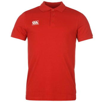 Canterbury Waimak Polo Shirt Mens - Red - PROD10522